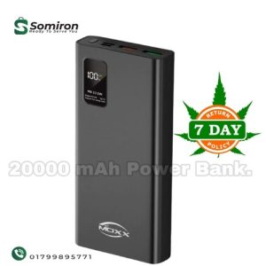 MOXX 22.5W 20000 Digital Display Power Bank Price in BD